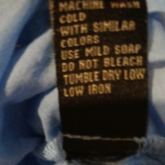 Toxika‎ Blue Eyelet 💙 Top. Sz.Medium - Picture 12 of 12